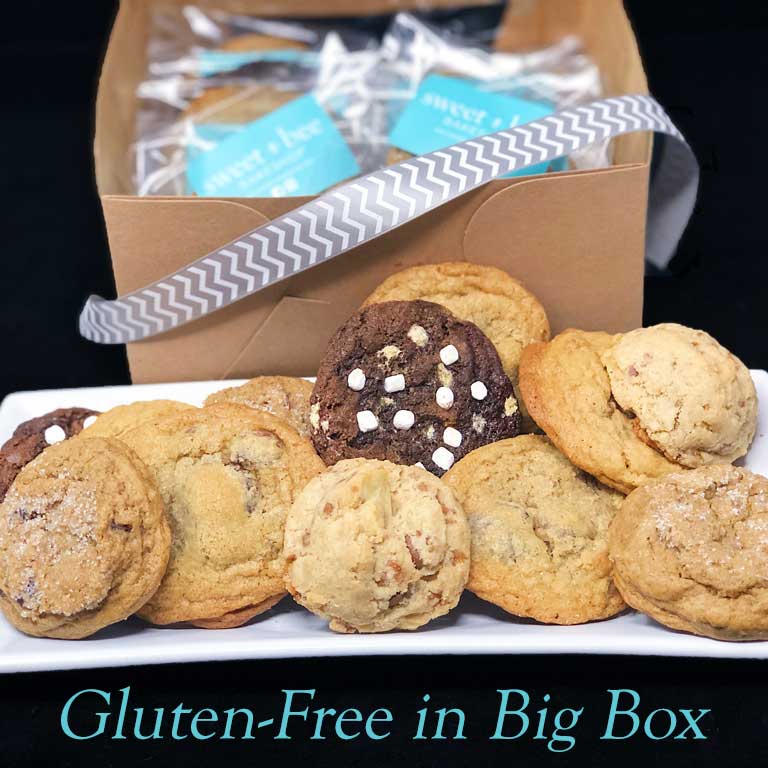 Big Box Of Gluten Free Baked Cookies